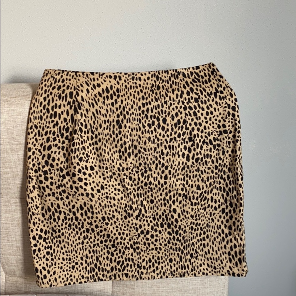 Brandy Melville Cheetah Skirt